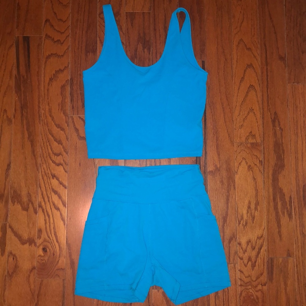 Buff bunny matching set